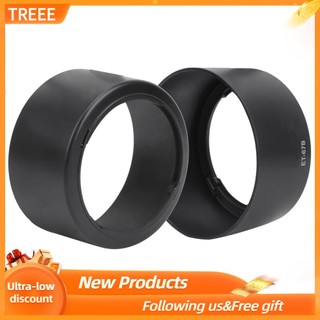 Treee 2 chiếc ET‑67B Bộ che ống kính gắn máy ảnh dành cho bóng râm EF‑S 60mm F/2.8 USM