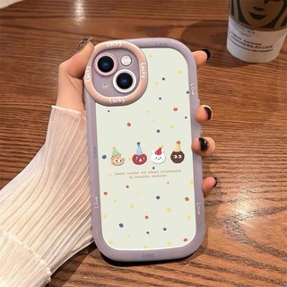 Ốp Điện Thoại Chống Sốc In Hình Bánh Donut Hoạt Hình Cho iPhone13promax 15 14 13 12 11 XR XSMAX 7plus 8PLUS