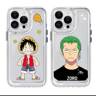 Ốp Điện Thoại Hình Luffy Zoro Vui Nhộn Cho Iphone 15 14 13 12 11 Pro Max Xs 6 7 8 Plus Ip11 Ip15 Ip14 Pro Max 11