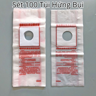 Set 100 Túi Hứng Bụi Khi Khoan Rút Lõi Phi 65mm - Túi Hứng Bụi Và Nước Khi Khoan Rút Lõi Giữ Vệ Sinh An Toàn