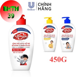 Nước rửa tay lifebuoy chai 450g - nước rửa tay lifebouy