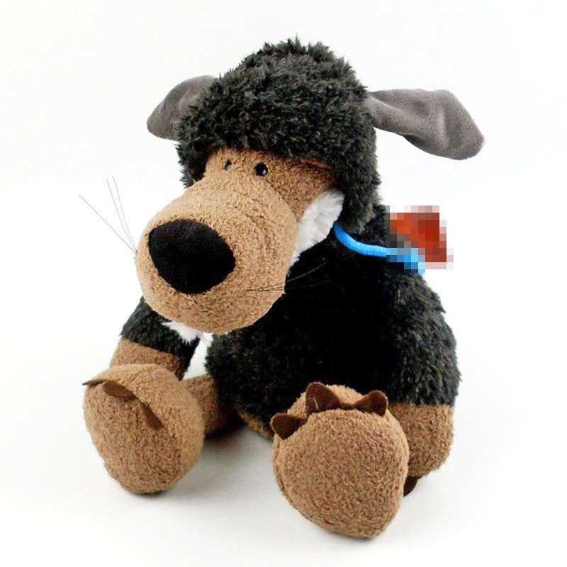 Thú Nhồi Bông Hình Sói Xám Lớn Làm Quà Sinh Nhật Cho Bé