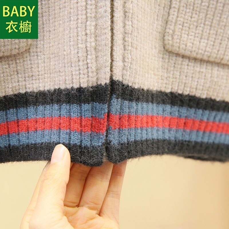 Áo Khoác cardigan Phong Cách Thời Trang Thu Đông Mới 2023 Cho Bé Trai