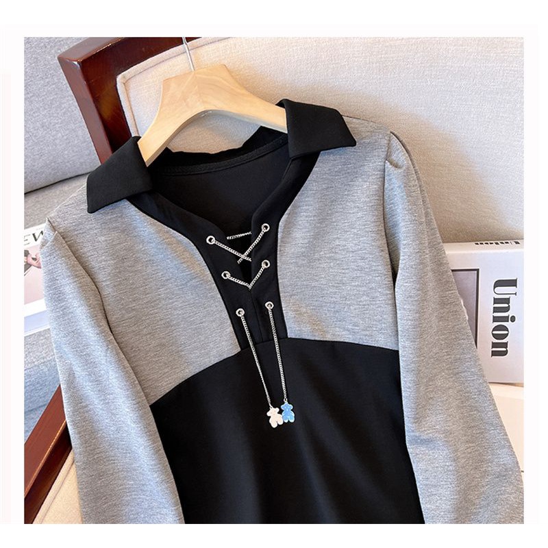Áo Sweater Tay Dài plus size Cho Nữ c11720