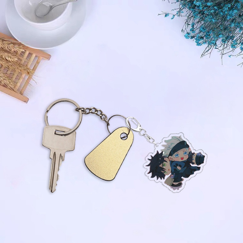 Aasleaty anime jujutsu kaisen Dây Cao Su Có Móc Khóa / Điện Thoại / Quà Tặng