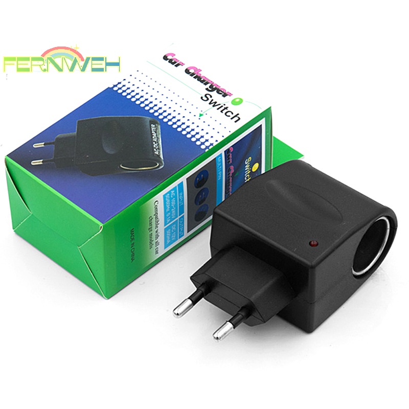 Phích Cắm Chuyển Đổi 220v ac Sang 12v dc Chuyên Dụng Cho Xe Hơi