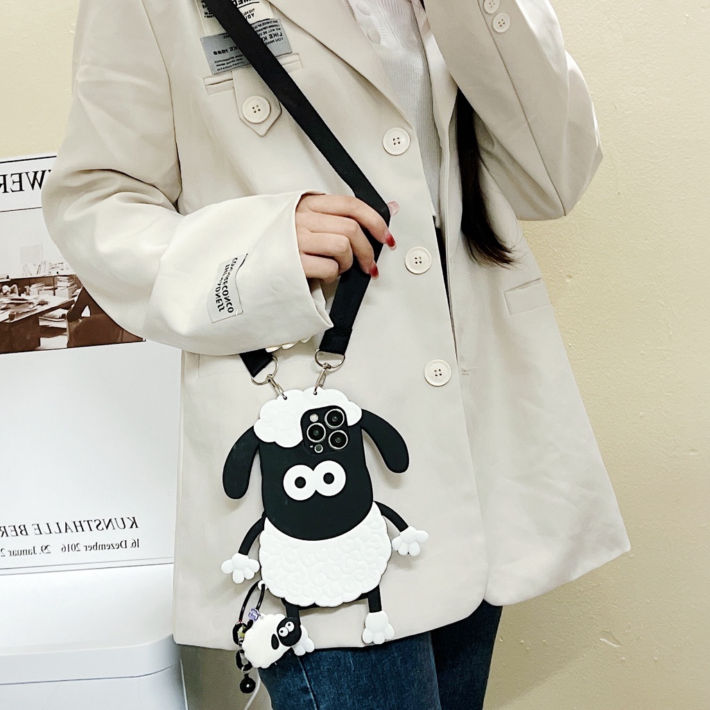 Ốp Điện Thoại Silicon Hình Chú Dê Cho samsung 20u s20fe s21fe s20u s21u s22u s23u s8 s9 s10 s20 s21 s22 s23 plus note20 20u