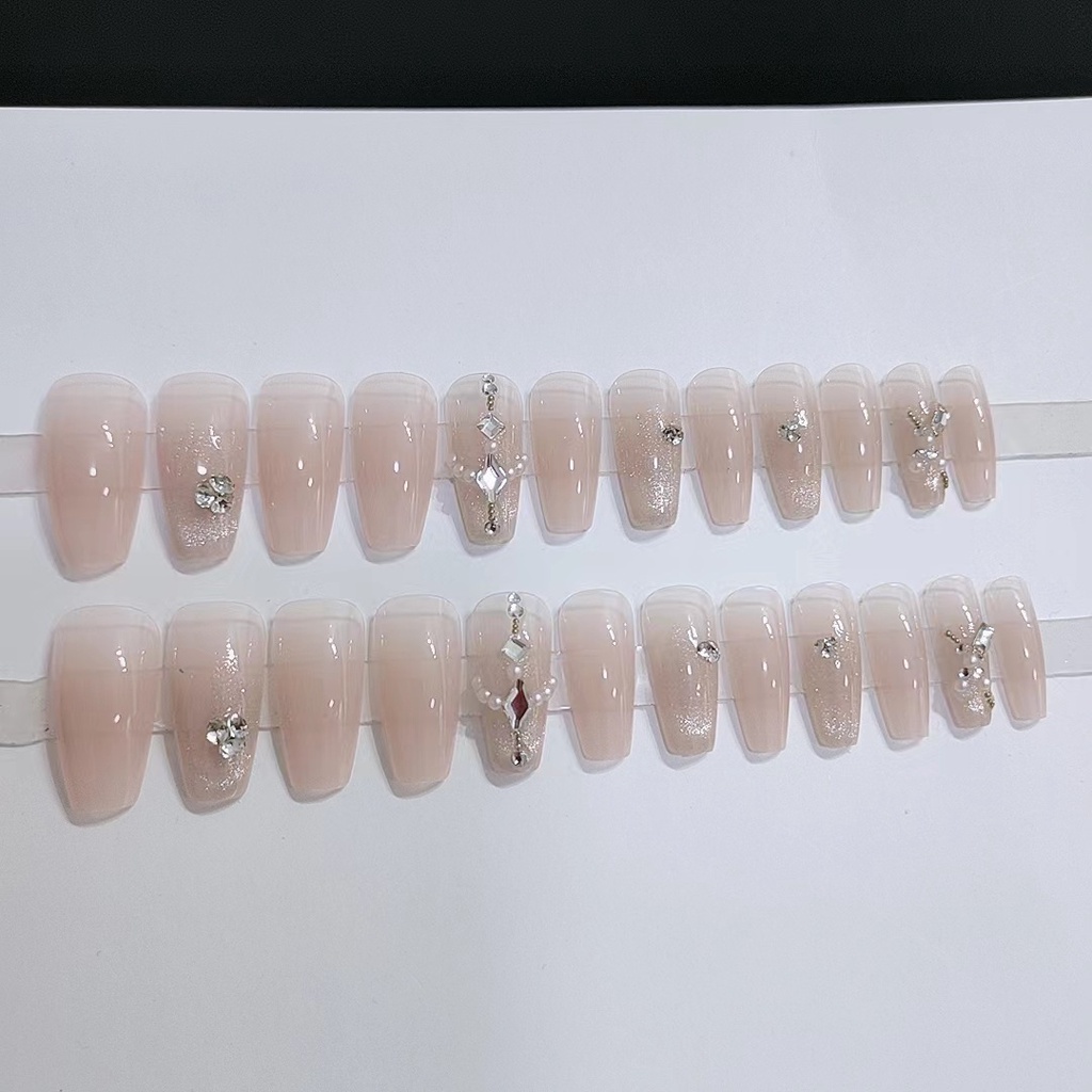 B700 Kim Cương Pha Lê Mắt Mèo Không Lộ Vết Nứt Phong Cách Làm Đẹp Cho Móng Tay