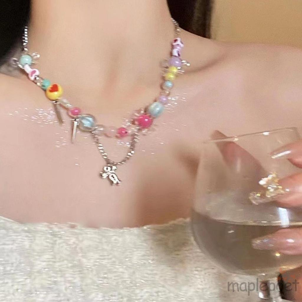 Vòng cổ choker Mặt Hình Ngôi Sao / Nơ / Trái Tim Nhiều Màu Sắc Thời Trang Cho Nữ