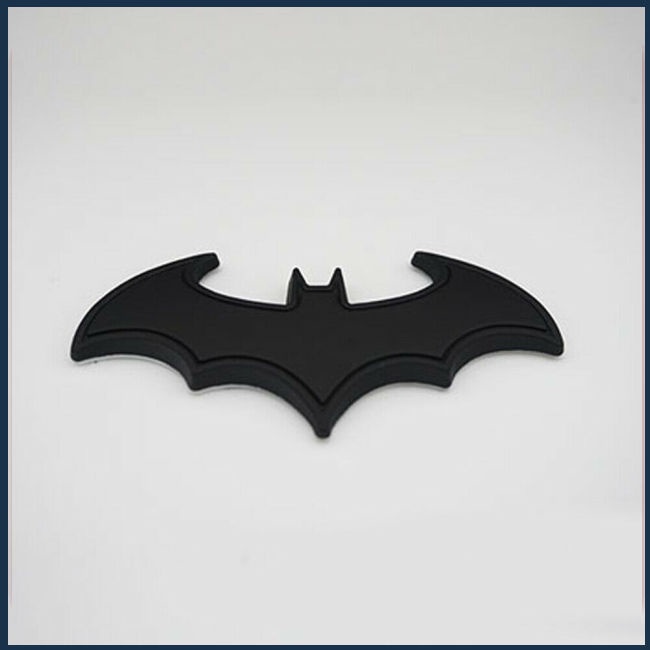 Logo Kim Loại Hình Dơi 3d Trang Trí Xe Hơi Xe Máy