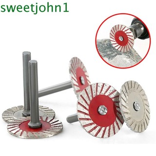 Sweetjohn đĩa cắt mài điện mini 6mm với lưỡi cưa ren và lưỡi cưa