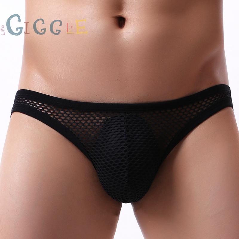 Mens Briefs Elasic Low rise Sexy Bulge pouch Jockstrap Thong Underpants Mens