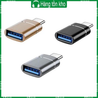 Godd Đầu Nối Chuyển Đổi type c Sang usb 3 0 otg Màu Vàng Đen Tiện Dụng