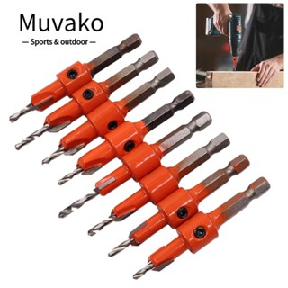 Muvako Mũi Khoan Lỗ Bằng Kim Loại Tiện Lợi Bits