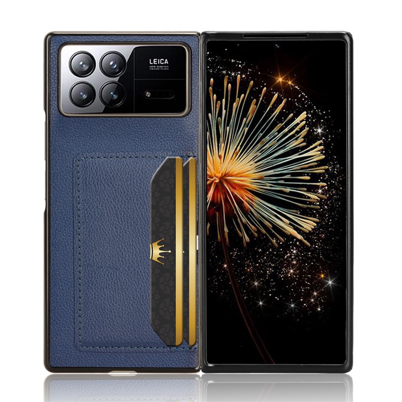 Bao Da Điện Thoại Có Ngăn Đựng Thẻ Cho xiaomi mix fold3 xiaomi mix fold3 2023 Ốp