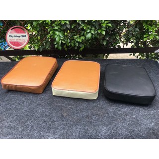 Yên nệm sau gắn baga nhỏ cub đèn tròn