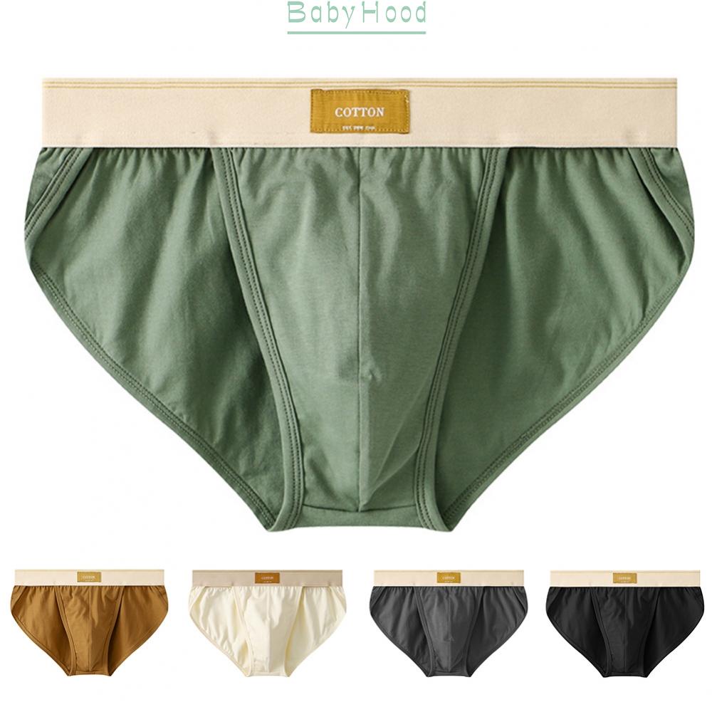 Mens Sexy Bikini Oversized Loose Cotton Breathable Underwear Briefs Underpants#BBHOOD