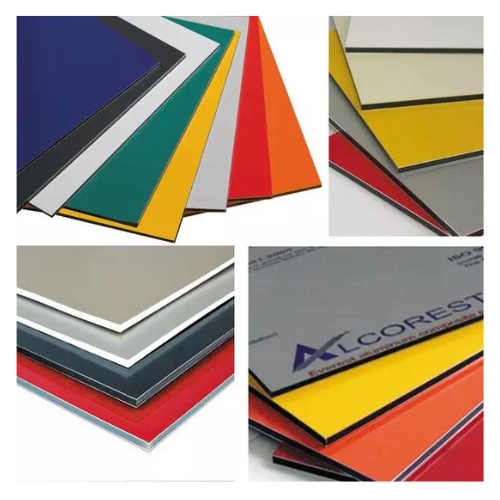 Tấm Nhôm Nhựa Alu 40x60cm 3mm  màu Trắng Sữa làm trang trí quảng cáo mô hình, kệ, mặt bàn, ốp loa, dán tường