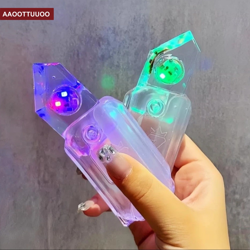 Sanliou Dao Nhựa Đồ Chơi Phát Sáng In Hình Hoạt Hình Cho Bé