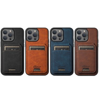 Sang Trọng Ốp Điện Thoại Da pu tpu Mềm Cho iphone 15 14 13 12 pro max 12pro 13pro 14pro 15pro 14plus 15plus 13promax 14promax 15promax