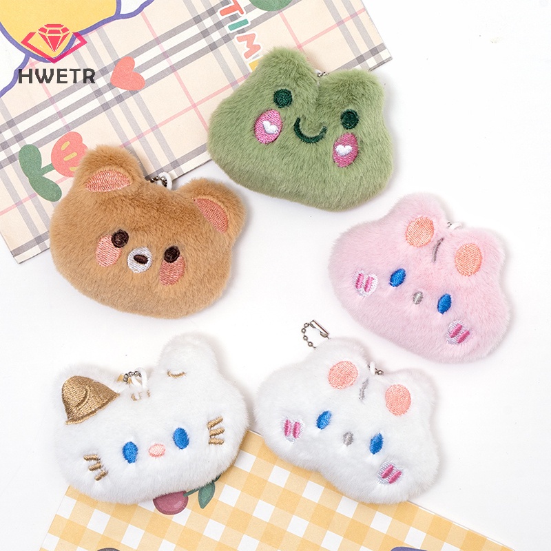 Móc Khóa Hình Thú Nhồi Bông Đáng Yêu Mới