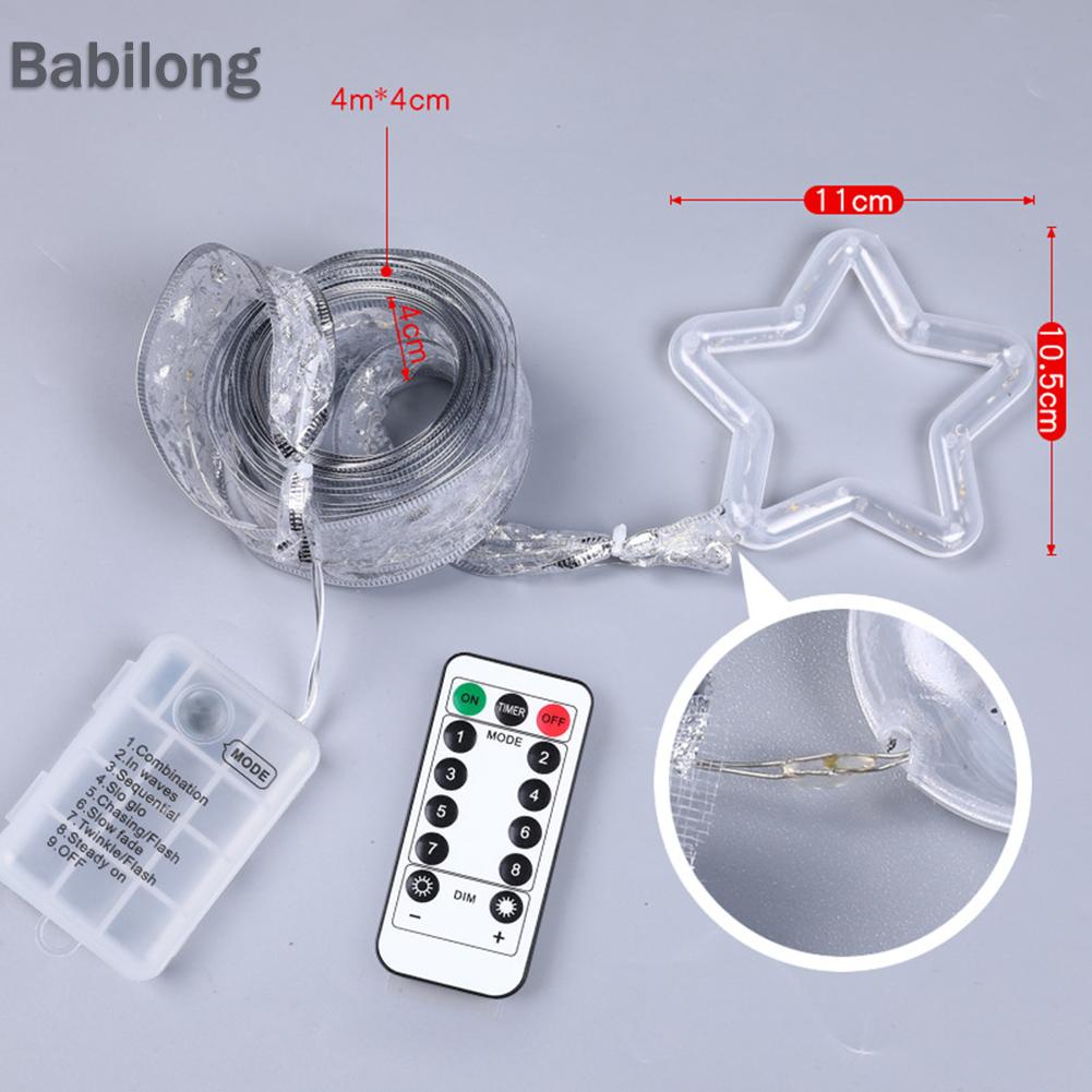 Dây Đèn led Hình Ngôi Sao Trang Trí Giáng Sinh