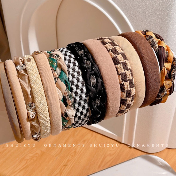 Maillard Băng Đô Cài Tóc Họa Tiết Kẻ Sọc Thời Trang 2023 Dành Cho Nữ