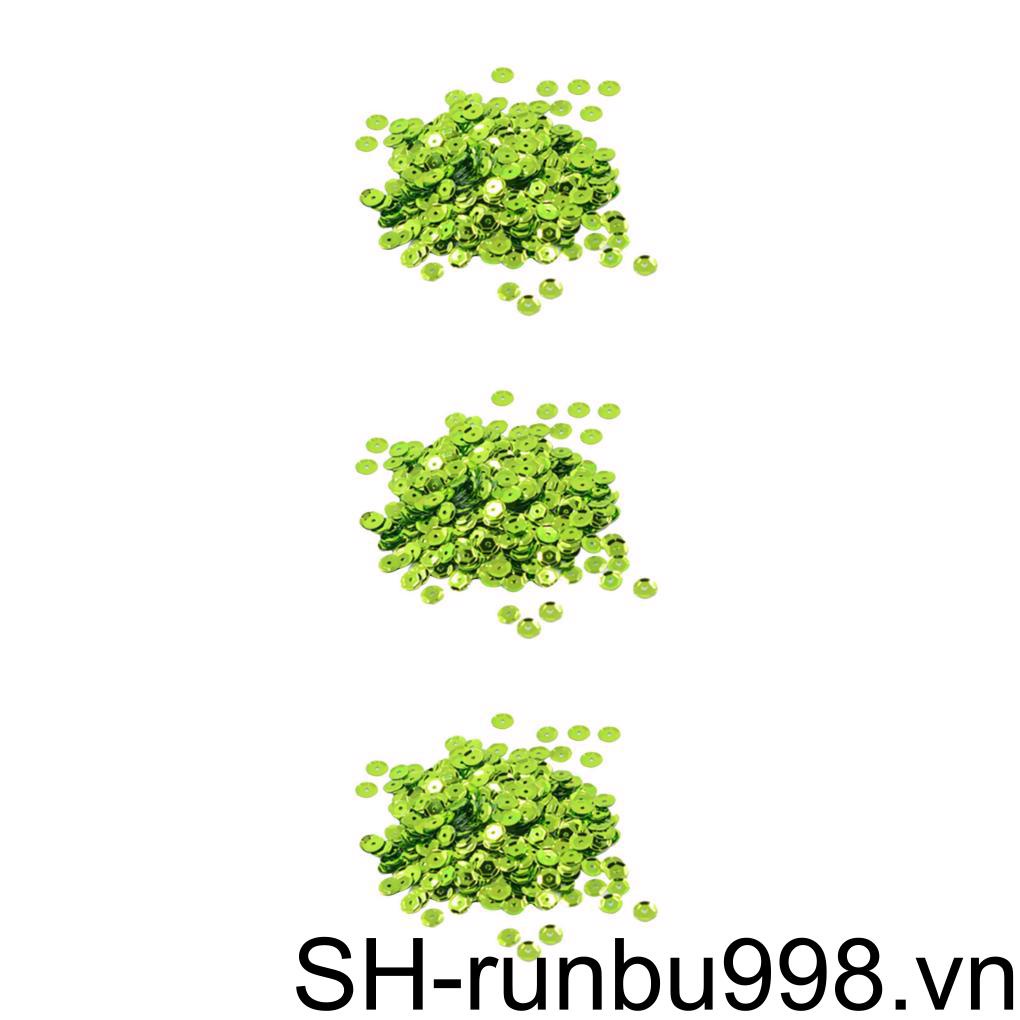 Set 1 / 2 / 3 / 5 400 Hạt Kim Sa Tròn 7mm May Vá Thủ Công