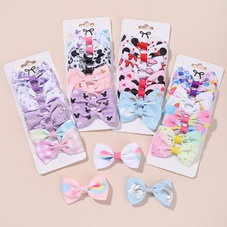 Set 8 kẹp tóc hình kỳ lân dễ thương cho bé gái