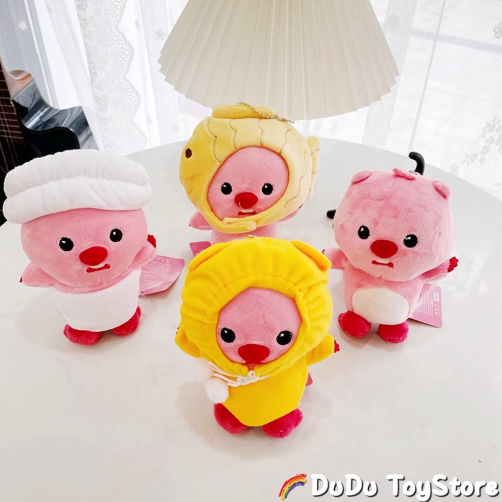 Thú nhồi bông hình gấu Loopy cosplay siêu đáng yêu