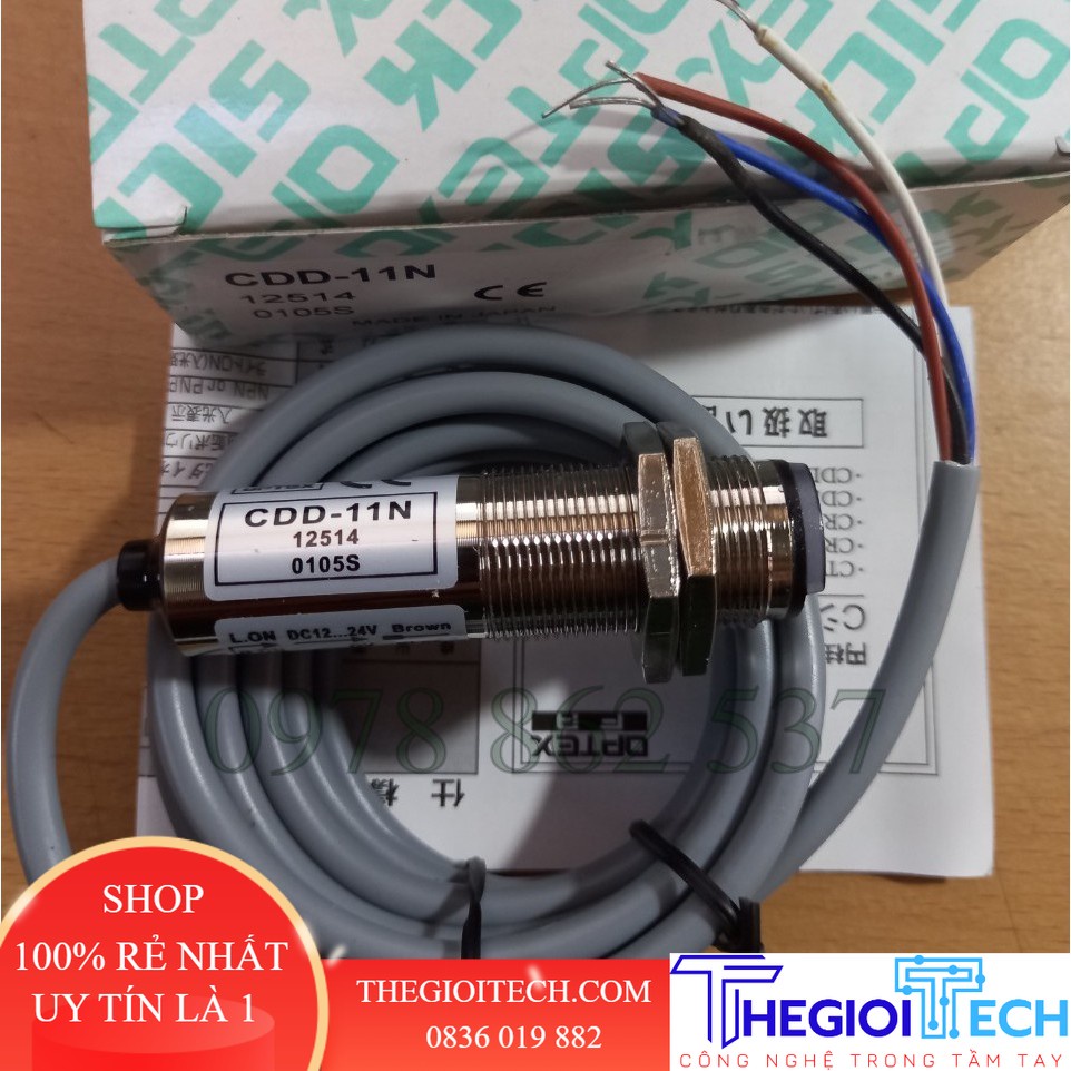 Cảm biến Quang CDD-11N CCD-11P CCD-40N CCD-40P CCD-80N CCD-80P OPTEX FA - CCD-N11P - Trung quốc mới
