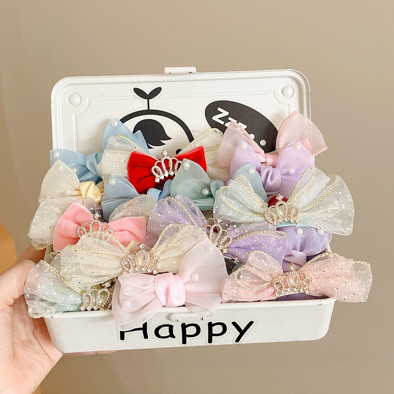 2 Vương Miện Công Chúa Thời Trang Cho Bé Gái