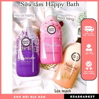 Sữa tắm cao cấp happy bath 900ml hàn quốc