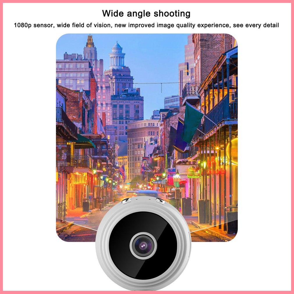 Cemera Mini A9 1080P High Definition WIFI CCTV IP White Security Cameras