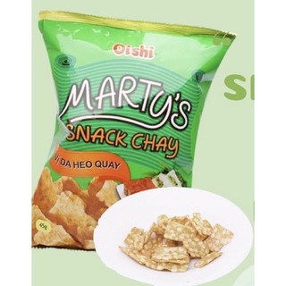 Bánh Snack Oishi chay vị da heo quay 12g