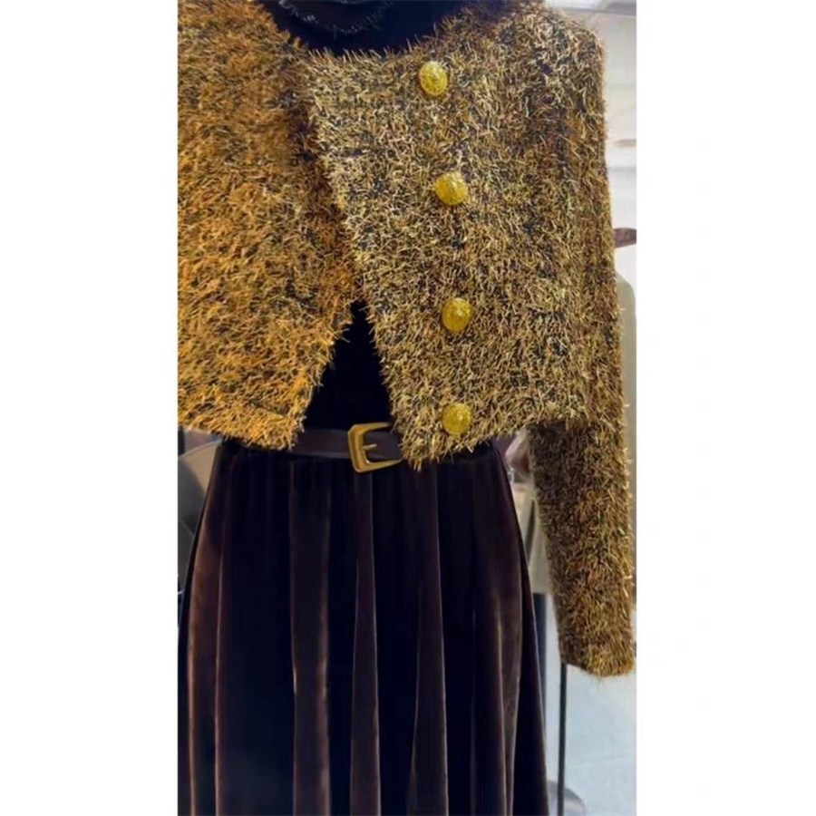 Bộ Áo Khoác Vest Tay Dài + Đầm Thời Trang Mùa Thu 2023 Mới Mẻ Thanh Lịch Cho Nữ