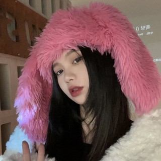 Mũ tai thỏ dài phong cách hàn quốc dễ thương