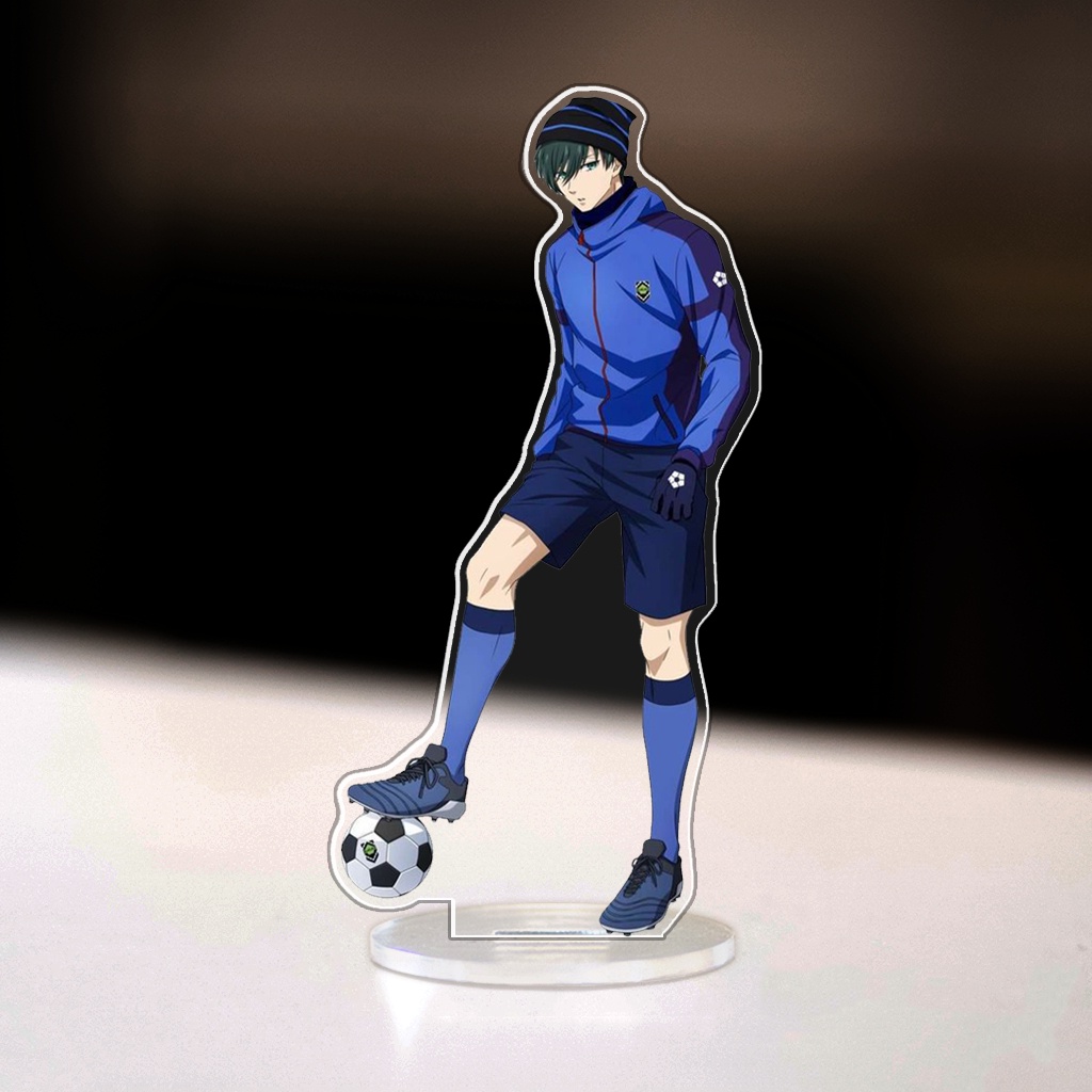 Mô hình Standee Mica Arcrylic nhân vật Blue Lock Anime Manga Nhật Bản trang trí bàn làm việc góc học tập 15cm