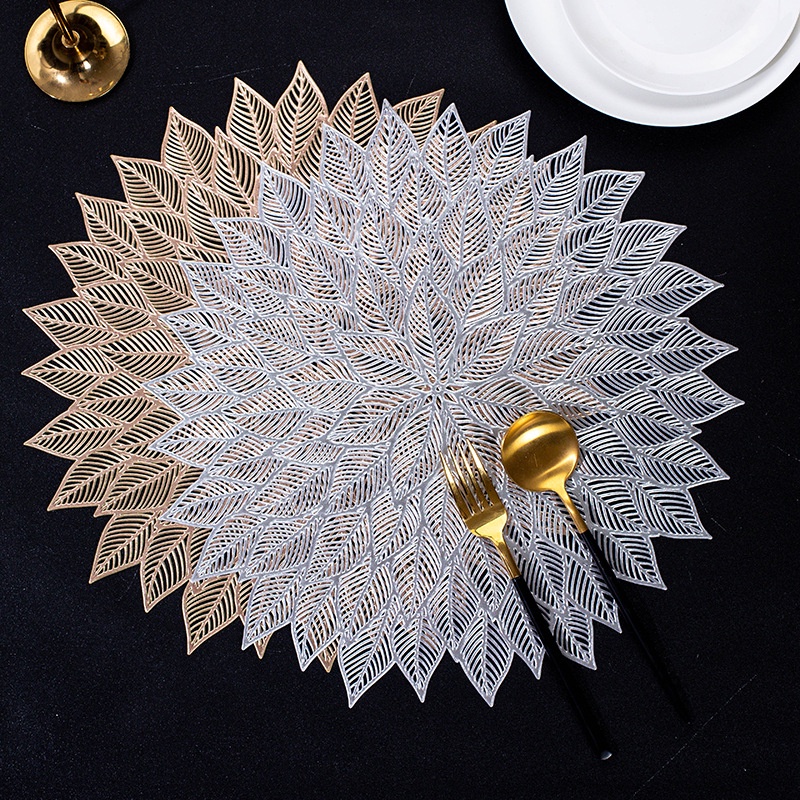 Tấm Lót Bình Hoa, Lót Bàn Ăn Placemat In Cách Nhiệt Sang Trọng Cao Cấp - TR05