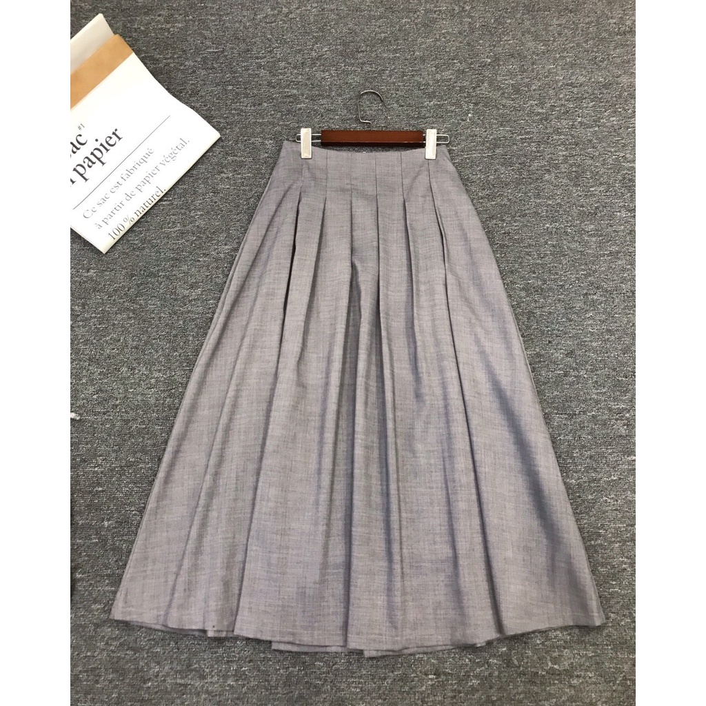 Sét Áo Và Chân Váy Xếp Ly Z.R