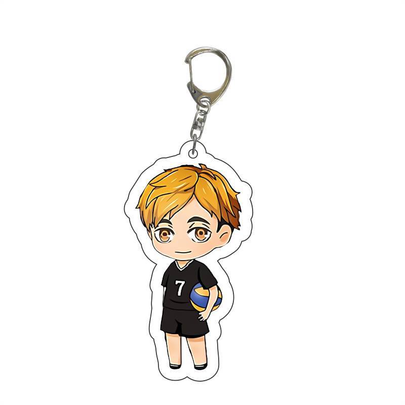Haikyuu Móc Chìa Khóa acrylic In Hình Nhân Vật Hoạt Hình Nhật Bản tobio Kina hinata shoyo