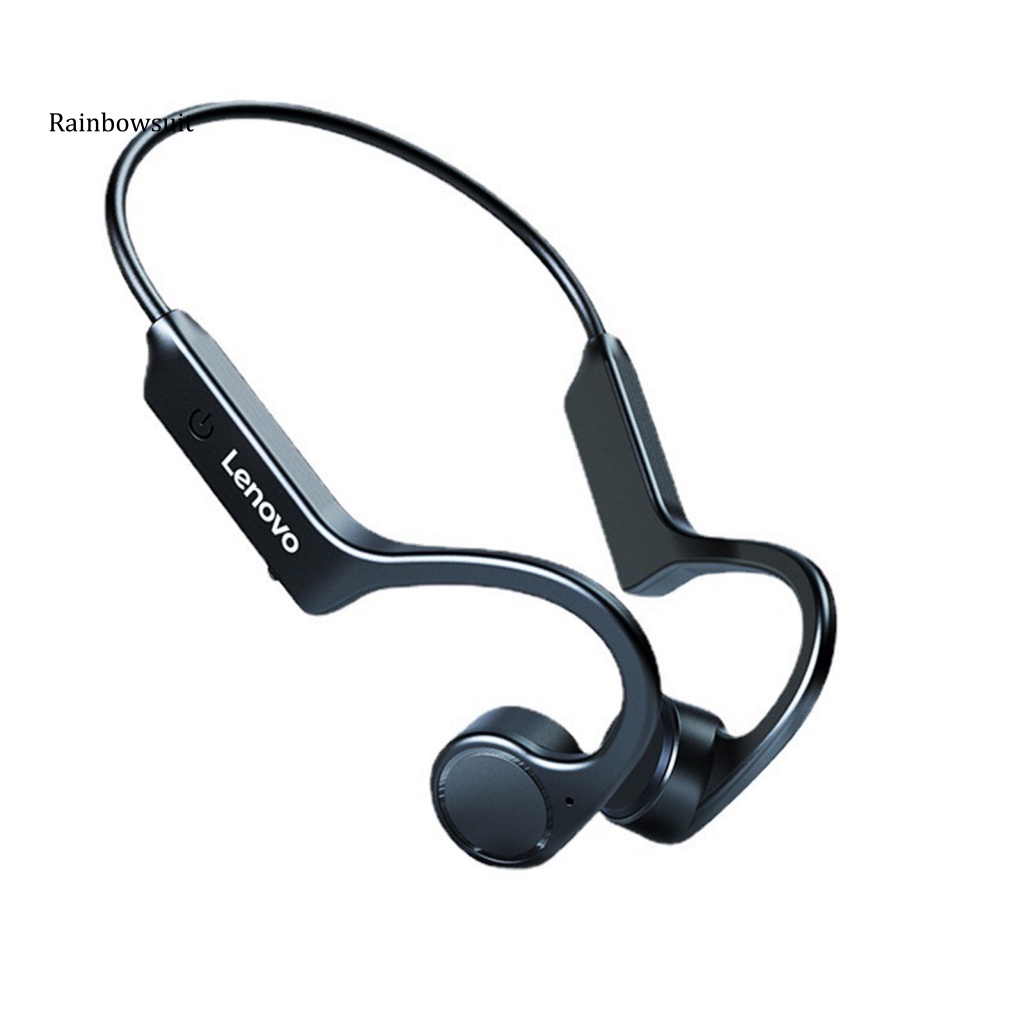Tai Nghe Không Dây bluetooth lenovo x4 Dung Lượng Lớn Chống Nước Có Thể Truyền Âm Thanh Xương Tai Nghe Thể Thao