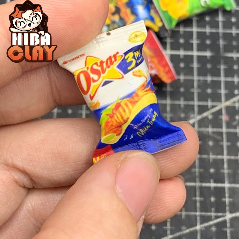 Snack 05 Minifood trang trí mô hình, đồ ăn mini mô hình cho búp bê