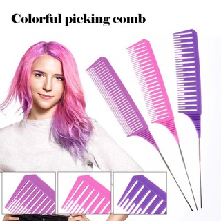 Set 3 Lược Chải Tóc Tạo Kiểu Nhuộm Tóc Highlight