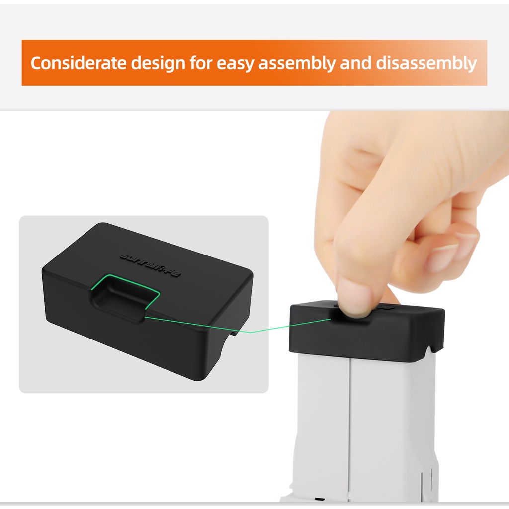 Nắp Đậy Pin Chống Bụi Bằng Silicon Cho dji mini 3 pro / mini 4 pro / dji mini 3