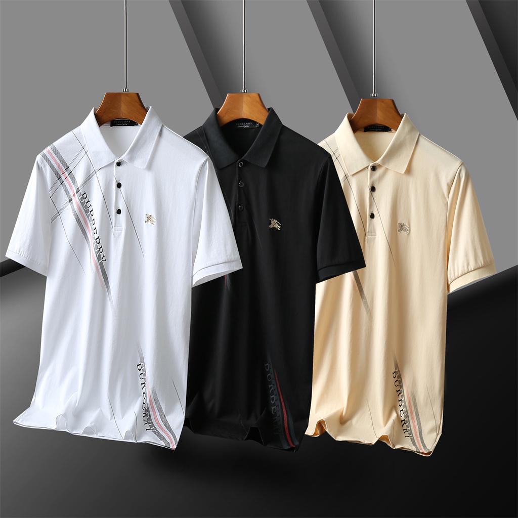 Áo Thun polo 1020 Tay Ngắn Bằng cotton Hàng Mới Dành Cho Nam