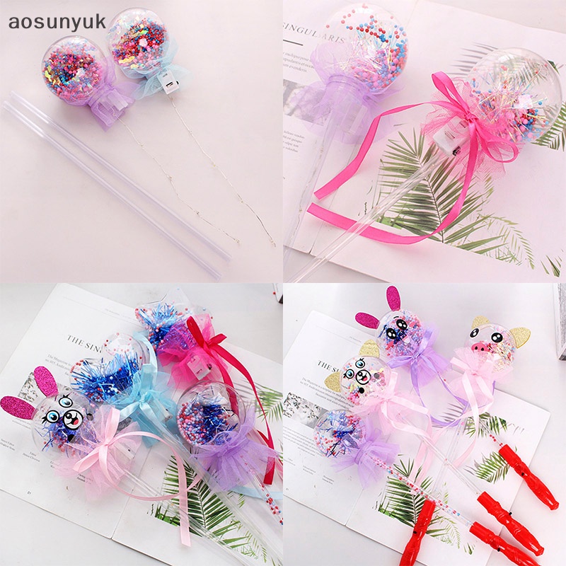 Aosunyuk Gậy Phát Sáng Đèn led Cổ Tích Công Chúa Phép Thuật