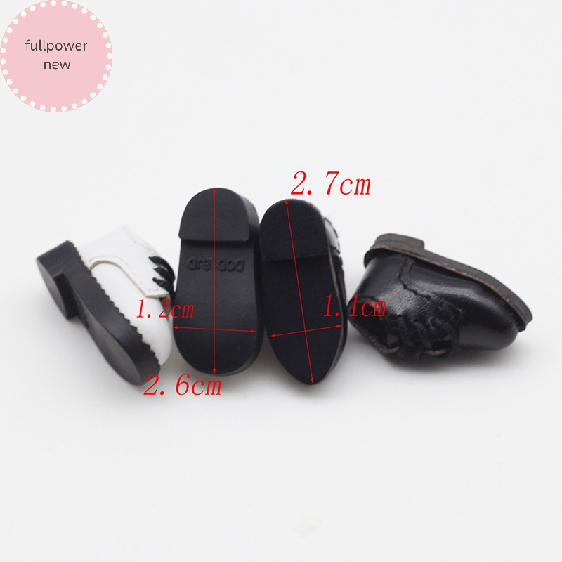 Toàn Bộpowernew 1 Đôi Giày Da Búp Bê ob11 Dodge 1 / 12 Bjd9 ,gsc, ymy ,obitsu 11,molly vn