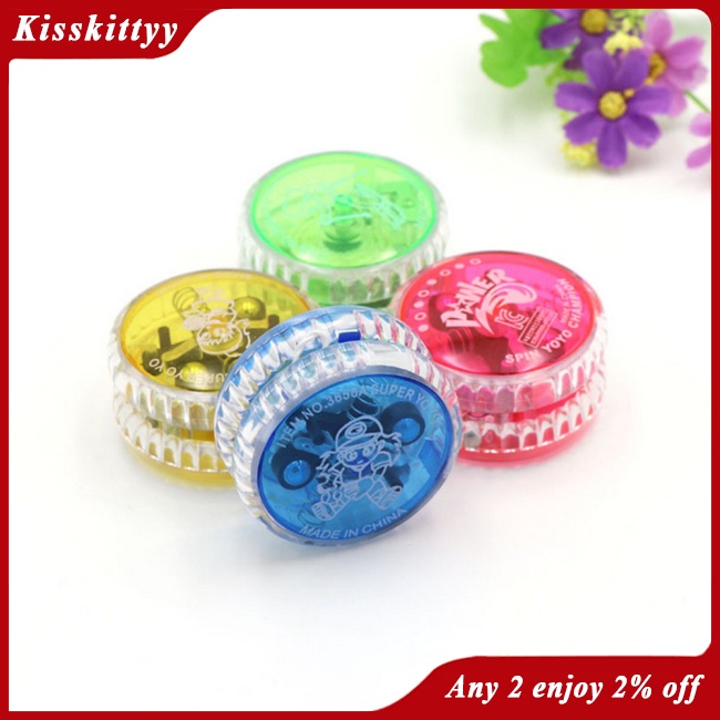 Nụ Hôn Đèn led Phát Sáng Đồ Chơi yo-yo Quà Tặng Sinh Nhật Lễ Hội Cho Trẻ Em