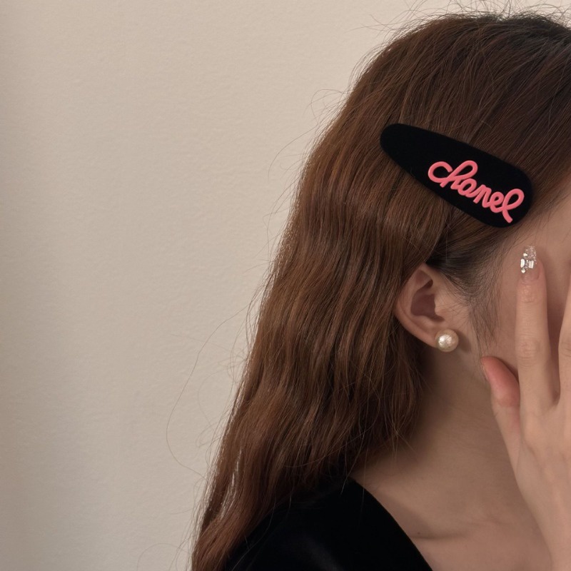 Mh Kẹp Tóc bb 2023 Hình Giọt Nước Bằng Nhung Phong Cách retro Thời Trang Cho Nữ y2k